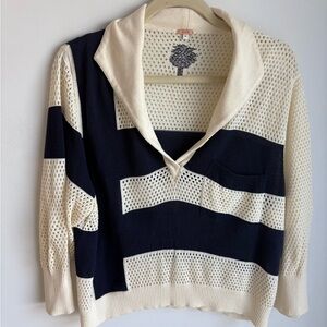 Johanna Ortiz striped polo sweater